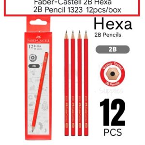 FABER CASTELL 2B PENCIL 1323 ( 12’S )