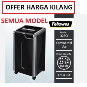 FELLOWES 325ci PAPER SHREDDER