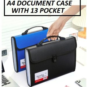A4 EXPANDING FILE WITH HAND CARRIER