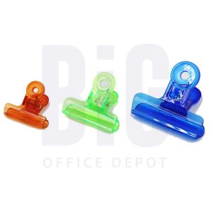 BULLDOG PLASTIC CLIPS 38 MM ( 8 PCS / PKT )