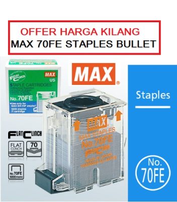 MAX 70FE ELECTRONIC STAPLES BULLET