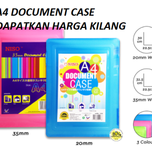 NISO 8120 A4 DOCUMENT CASE BOX