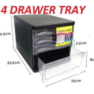 4 DRAWER A4 DOCUMENT CASE