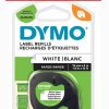 DYMO TAPE PAPER WHITE 12MM