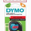 DYMO LETRATAG TAPE RED PLASTIC 91203