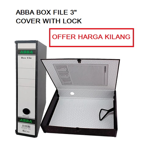 Abba Box File 3" Abba Box File 3"