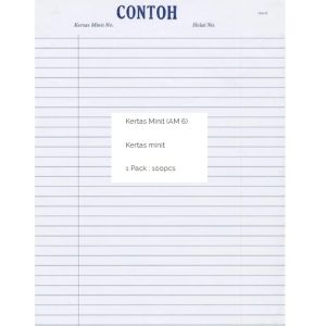 KERTAS MINIT AM6