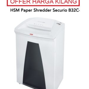 HSM PAPER SHREDDER SECURIO B32C