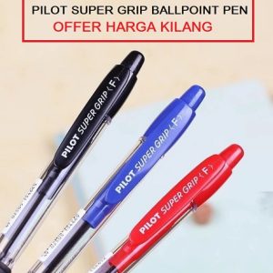 PILOT SUPER GRIP BALLPOINT PEN