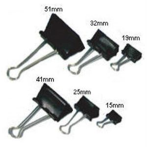 BINDER CLIPS 52 MM