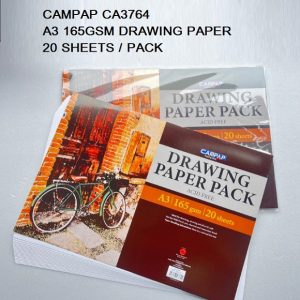 CAMPAP CA3764 A3 165GSM DRAWING PAPER
