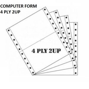 COMPUTER FORM 4PLY 2UP