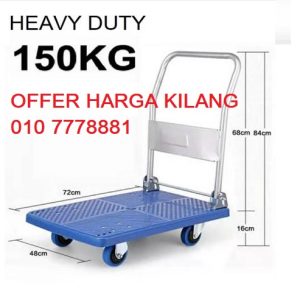 HEAVY DUTY HAND TROLLEY 150KG
