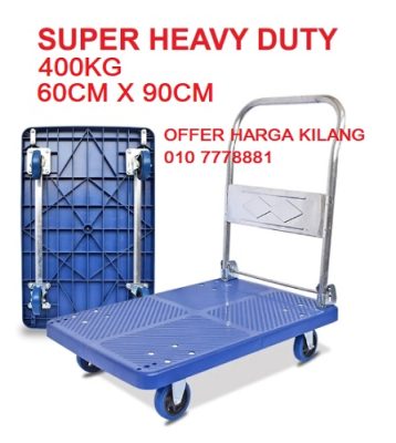 JP STAR PVC PLATFORM SINGLE FOLDABLE TROLLEY PM301