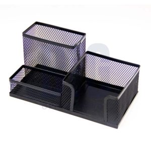 METAL PENCIL HOLDER 3 SQUARE