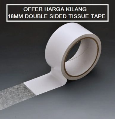 SpecificationsProduct Type: Double Sided Tissue Tape
Tape Width: 18 mm
Tape Length: 10 Yard
Backing Material: Tissue Paper
Adhesive Type: Double-Sided Adhesive
Colour: White / Off-White
Application: Mounting, crafts, decoration, stationery, office work, and general fixing
Key Features
Double-Sided Adhesive: Firstly, the adhesive on both sides allows materials to be attached conveniently while keeping the tape hidden between the surfaces.
Practical 18mm Width: Moreover, the 18mm width is suitable for narrow and general-purpose bonding, making it convenient for various applications.
10-Yard Roll: In addition, the 10-yard length provides a practical supply for repeated everyday use.
Easy to Apply: Furthermore, the tissue backing is flexible and easy to cut, position, and apply to different surfaces.
Versatile Usage: Besides that, it is suitable for crafts, decorations, displays, stationery projects, office work, and general fixing tasks.
Neat & Clean Finish: Therefore, the double-sided design helps create a tidy appearance without visible tape on the outside.
Convenient Everyday Solution: Finally, DOUBLE SIDED TISSUE TAPE 18MM X 10Y is a practical adhesive choice for home, school, office, craft, and DIY projects.