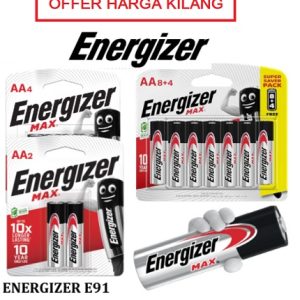 ENERGIZER AA ALKALINE BATTERY
