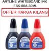 ARTLINE WHITEBOARD MARKER REFILL INK 30ML