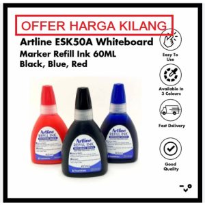 ARTLINE WHITEBOARD MARKER REFILL INK 60ML