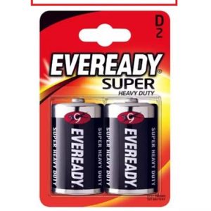 EVEREADY SUPER HEAVY DUTY D ( 2PCS/PK )