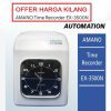 AMANO EX3500N ELECTRONIC TIME RECORDER