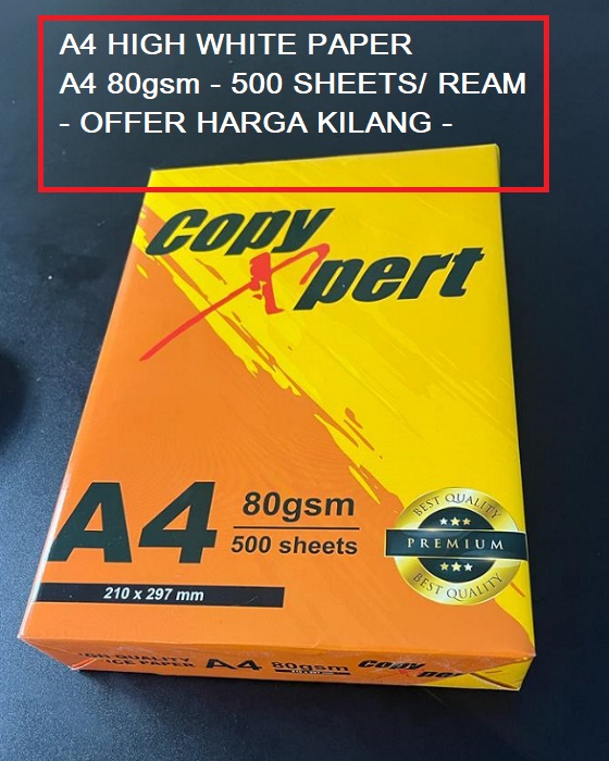A4 80GSM COPY XPERT PAPER A4 80GSM COPY XPERT PAPER