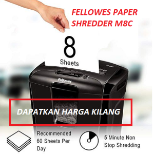 FELLOWES M8C PAPER SHREDDER