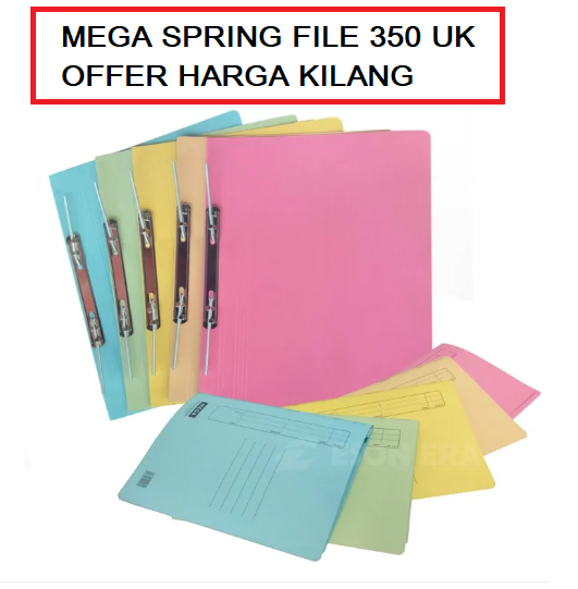 MEGA SPRING FLAT FILE 350 UK