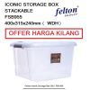 TRANSPARENT STORAGE BOX 20L FSB 955