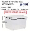 TRANSPARENT STORAGE BOX 60L FSB 957