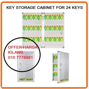 KEY STORAGE BOX FOR 24 KEYS