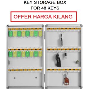 KEY STORAGE BOX FOR 48 KEYS