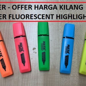 FLUORESCENT HIGHLIGHTER SUPER GLO