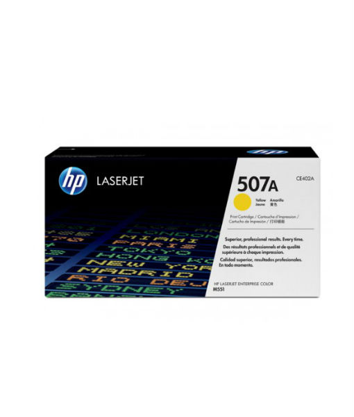 HP 507A Yellow Toner Cartridge ( CE402A )