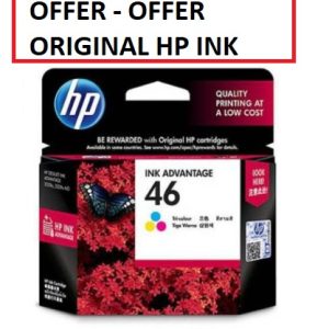HP 46 COLOR INK CARTRIDGE CZ638AA
