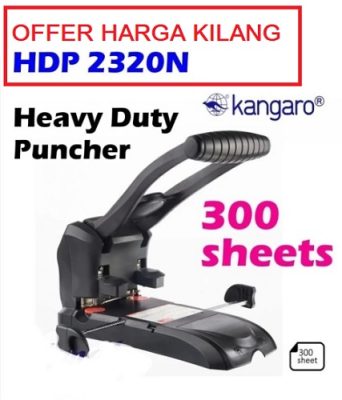 KANGARO HEAVY DUTY PUNCHER HDP-2320N ( 300 SHEETS )