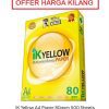 A4 PAPER 80GSM IK YELLOW