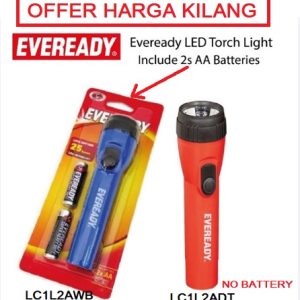 EVEREADY LED TORCH LIGHT WITH AA BATTERY