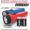 EVEREADY LED TORCH LIGHT WITH 2D BATTERY