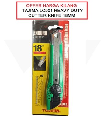 TAJIMA LC501 HEAVY DUTY CUTTER KNIFE 18MM