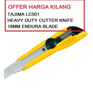 TAJIMA LC501 HEAVY DUTY CUTTER KNIFE 18MM