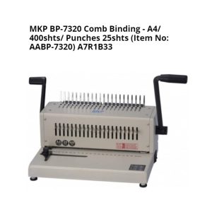 MKP BP7320 BINDING MACHINE
