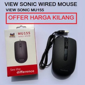 VIEW SONIC MU155 WIRE USB MOUSE
