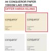 A4 CONQUEROR PAPER CREAM