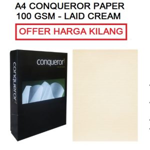 A4 CONQUEROR PAPER CREAM