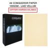 A4 CONQUEROR PAPER LAID VELLUM