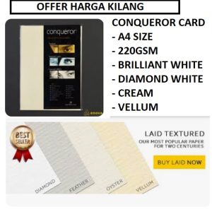 CONQUEROR CARD A4 220GSM