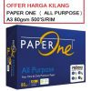 PAPER ONE A3 80GSM SUPPLIER MALAYSIA