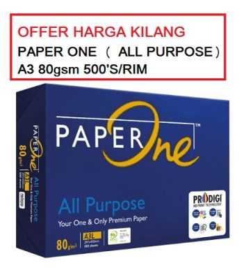 PAPER ONE A3 80GSM SUPPLIER MALAYSIA
