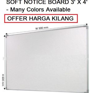 SOFT NOTICE BOARD 3' X 4'